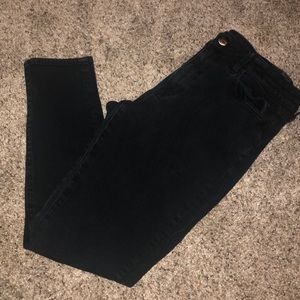 Black American Eagle high rise skinny jeans